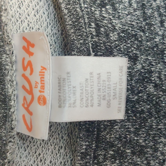 Crush by ABC Family Black Long Sleeve Shirt - Picture 4 of 4